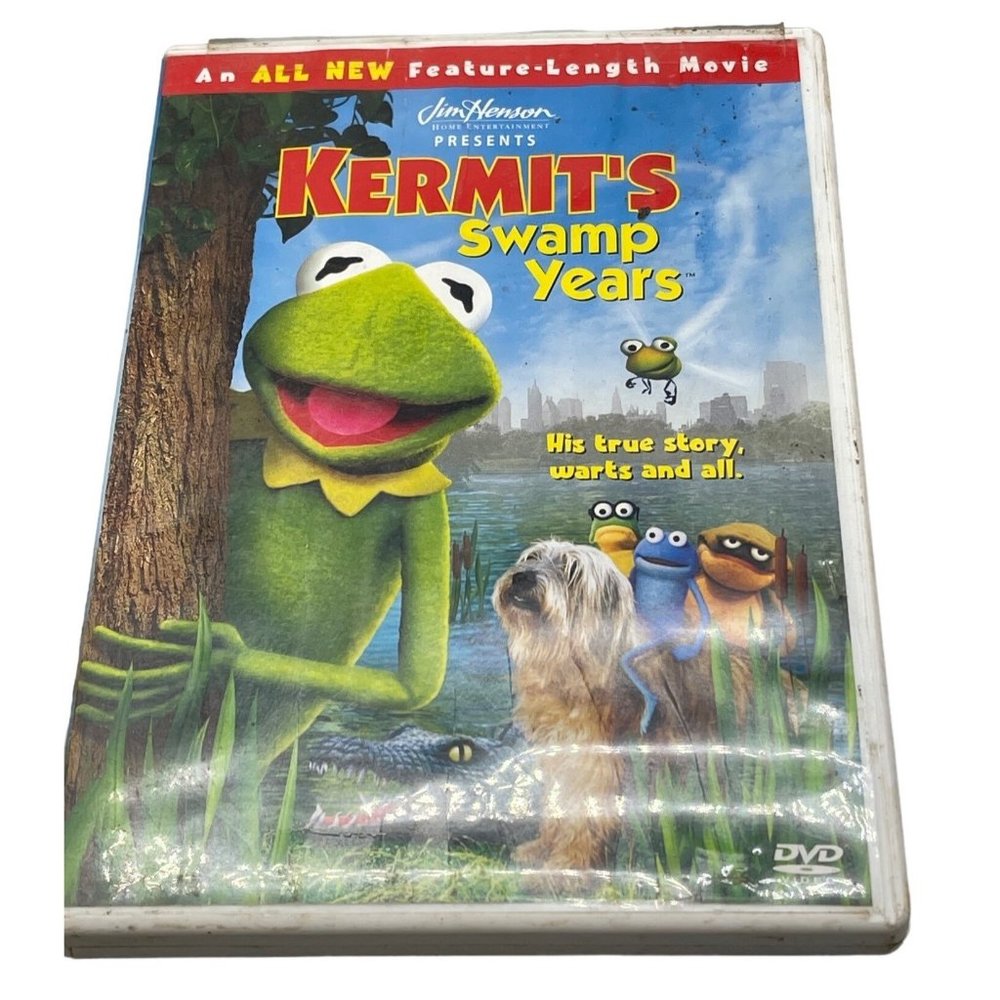 Kermits swamp years DVD 2002 dolby digital 82 min rated G english READ